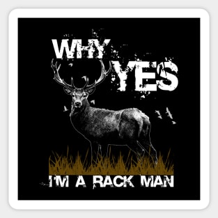 I'm a Rack Man Sticker